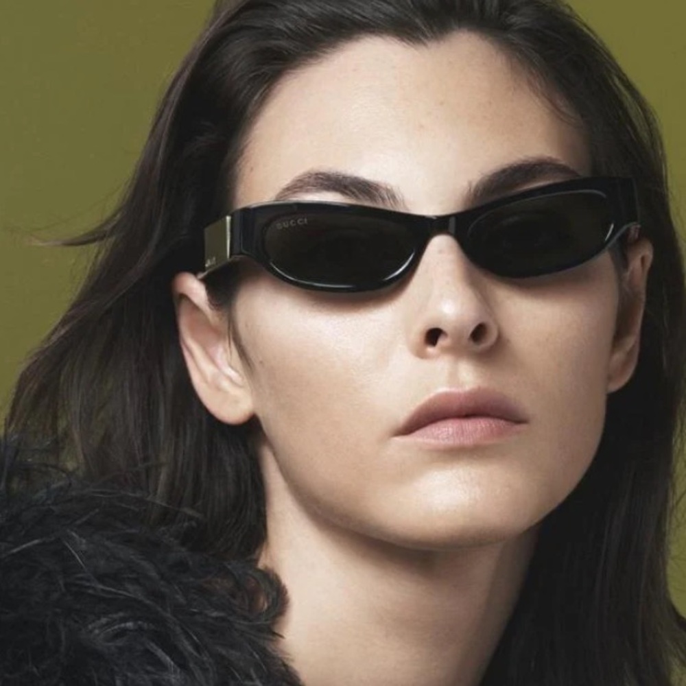 NWT GUCCI GG1635S Black Cat-Eye Sunglasses (003) 53 - 17 - 140 - Picture 14 of 16